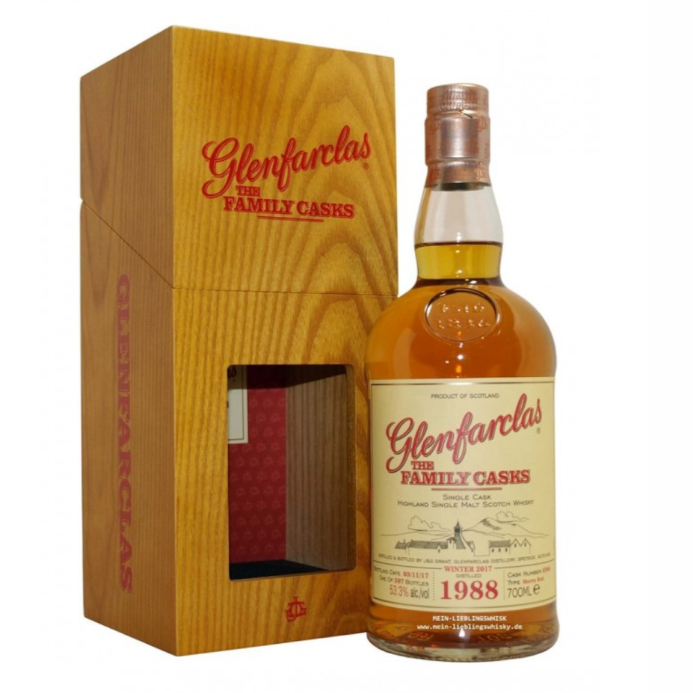 Whisky Glenfarclas 1988 Cask No. 6986 53,3% 700 ml kartonik