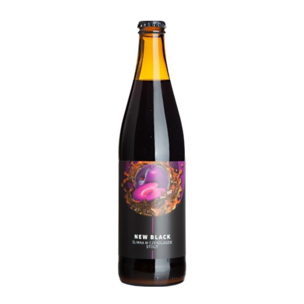 Piwo Maryensztadt New Black Oat Stout Śliwka w Czekoladzie 6,5% 500 ml