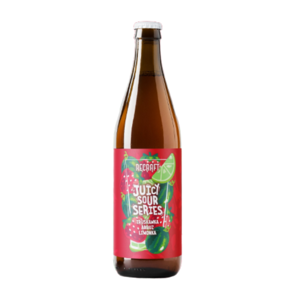 Piwo Recraft Juicy Sour Series Truskawka, Arbuz, Limonka 4,5% 500 ml