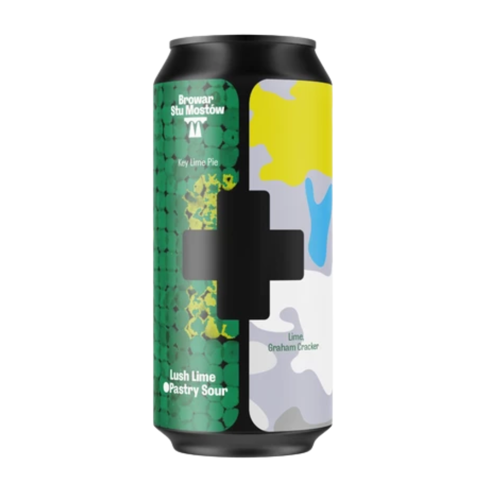 Browar Stu Mostów Lush Lime Pastry Sour 5,5% 440 ml puszka