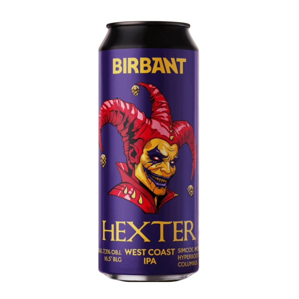 Piwo Birbant Hexter West Coast IPA 7,3% 500 ml Puszka