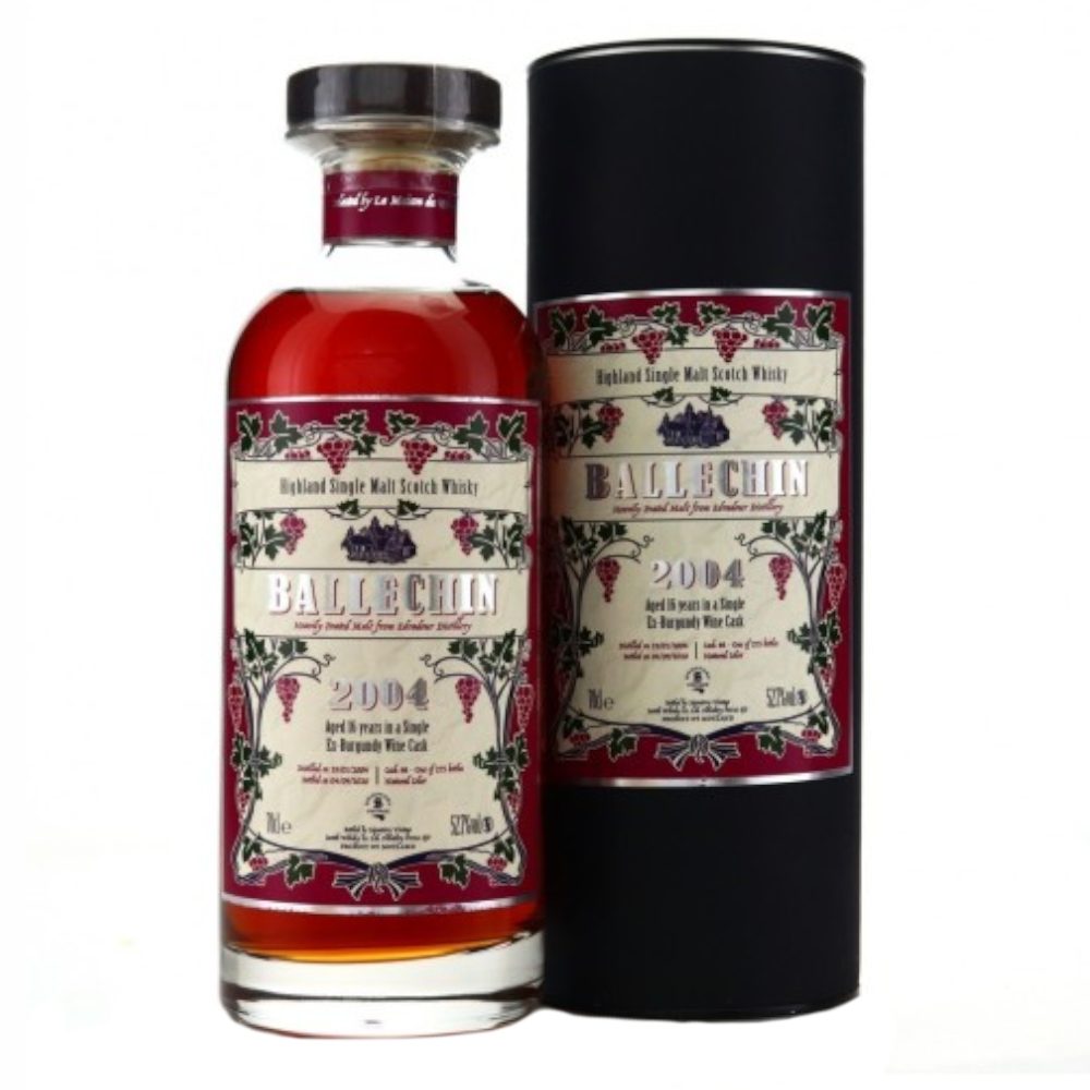 Whisky Edradour 16YO Burgundy 51,7% 700 ml tuba