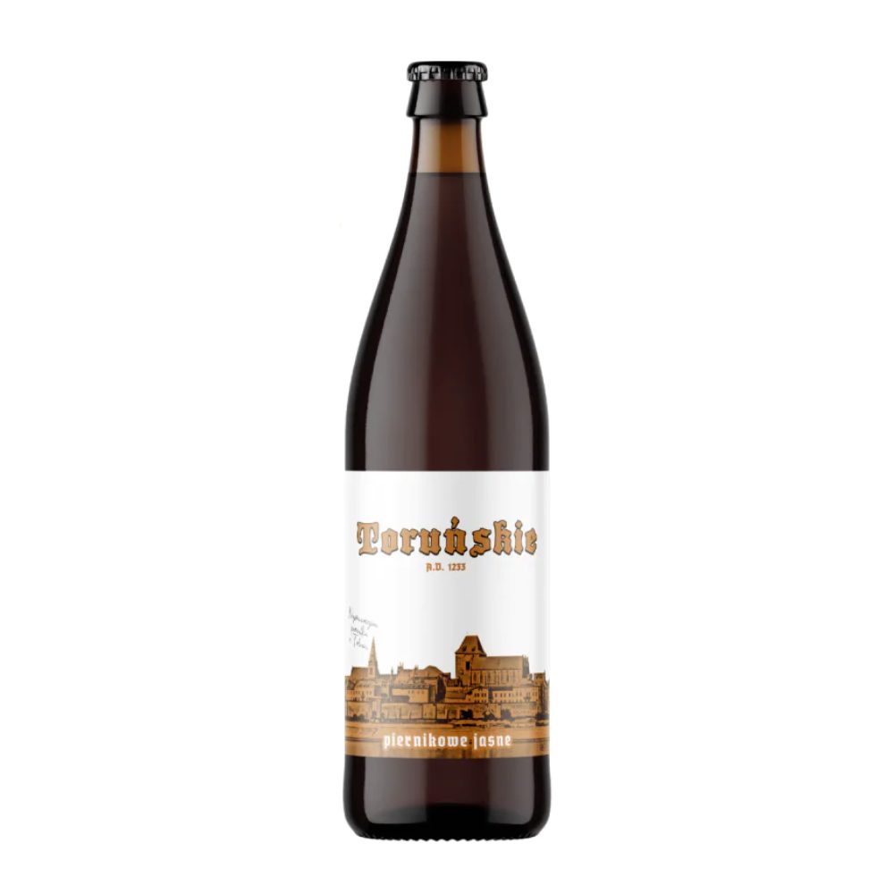 Piwo Toruńskie Piernikowe Jasne 5,6% 500 ml