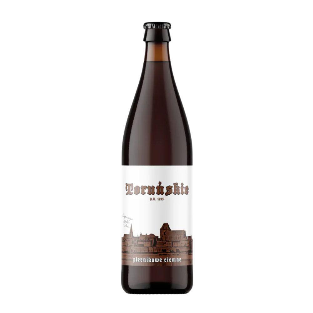 Piwo Toruńskie Piernikowe Ciemne 5,6% 500 ml