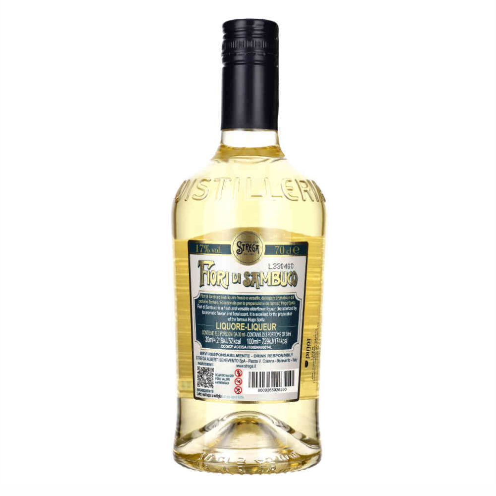 Likier Strega Fiori Sambuco  17% 700 ml