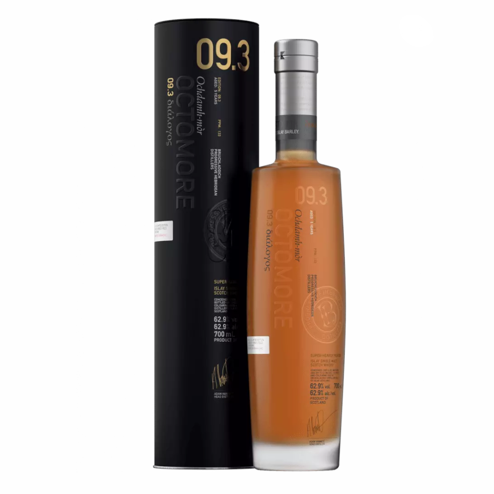 Whisky Bruichladdich Octomore 9.3 62,9% 700 ml tuba