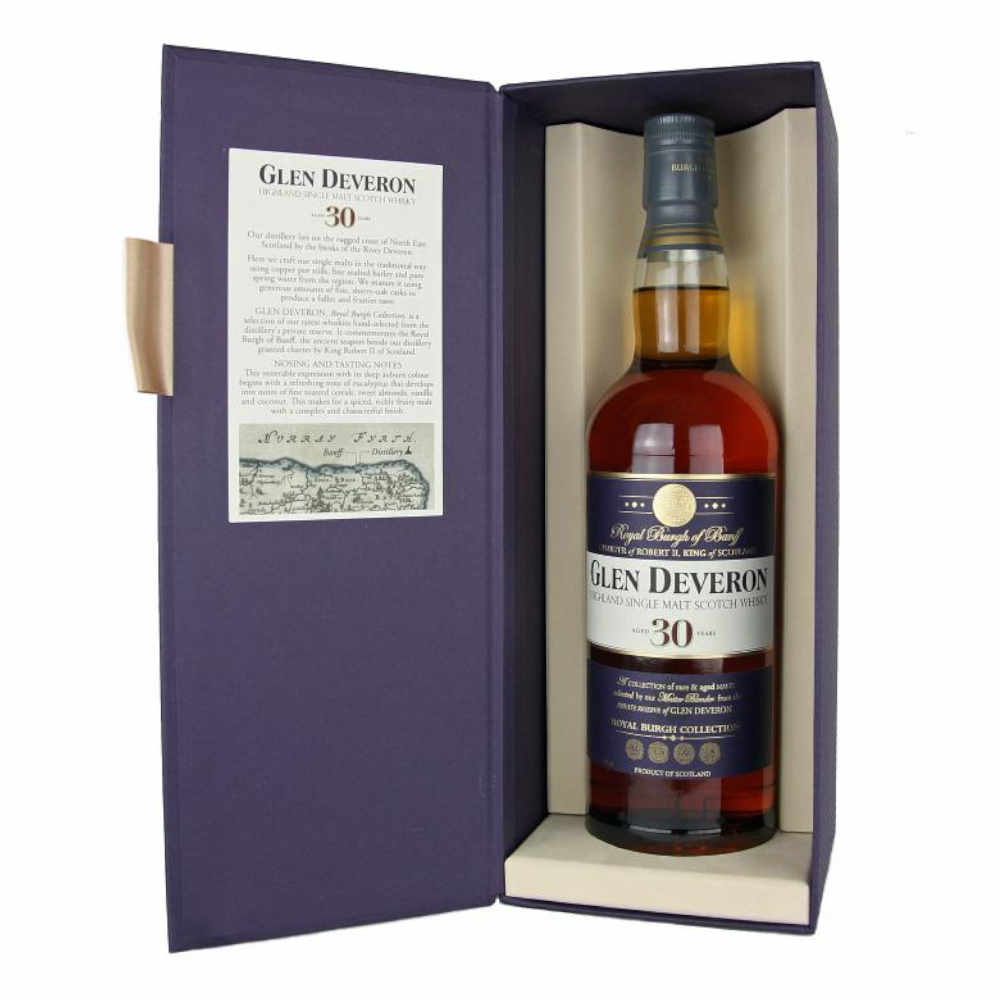 Whisky Glen Deveron 30Y 40% 700 ml