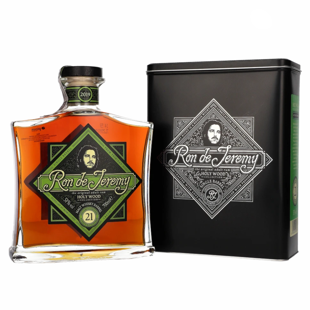 Rum Ron De Jeremy Holy Wood Malt Whisky 51% 700 ml skrzynka