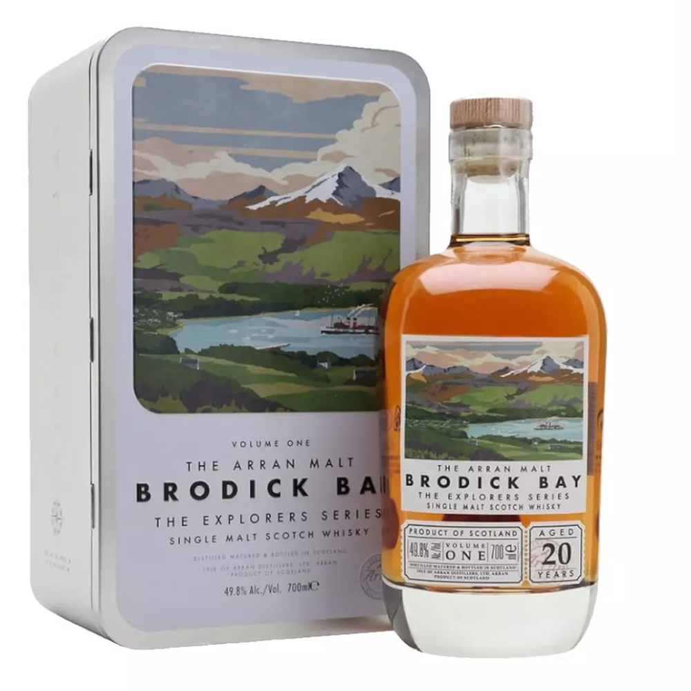 Whisky Arran Brodick Bay 49,8% 700 ml skrzynka