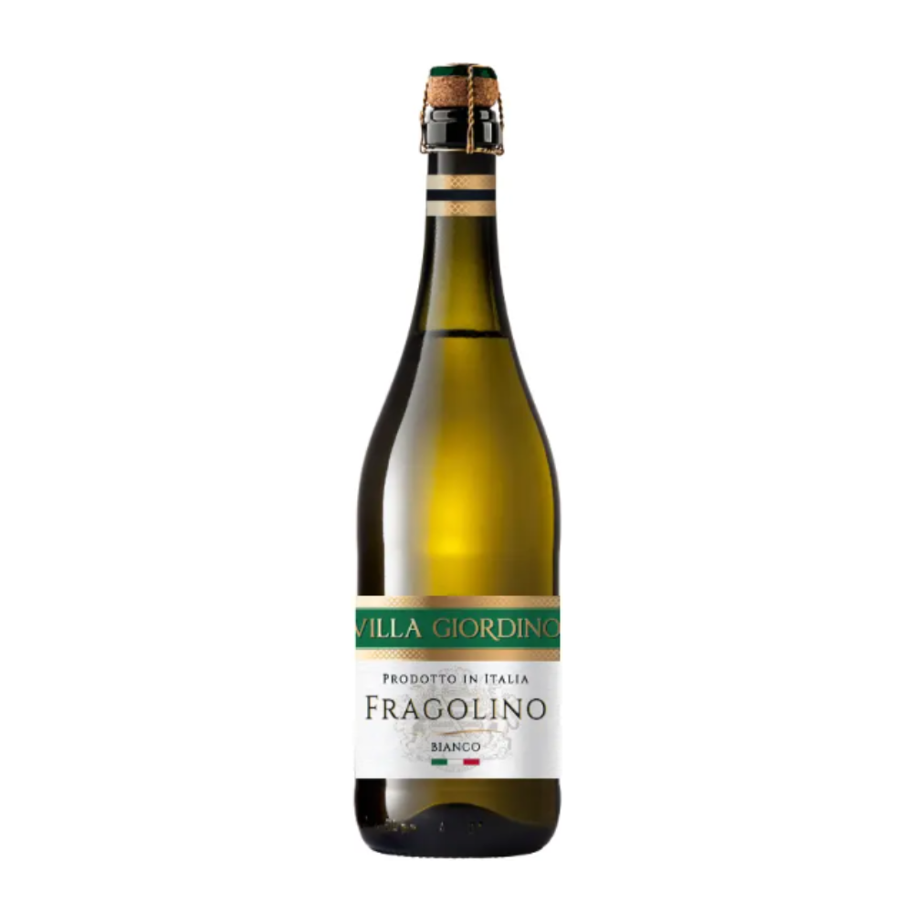 Wino Musujce Villa Giordino Fragolino Bianco 7% białe słodkie 750 ml