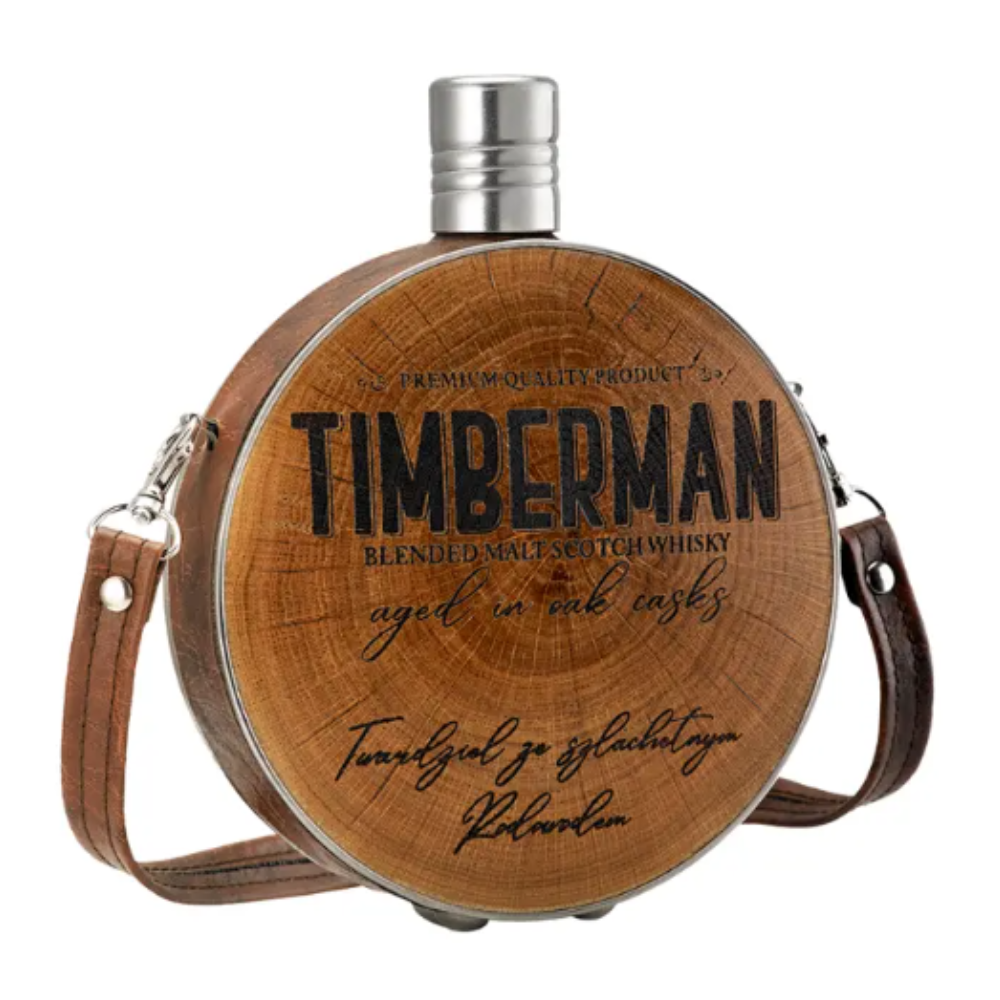 Whisky Timberman 3YO Bukłak 40% 500 ml