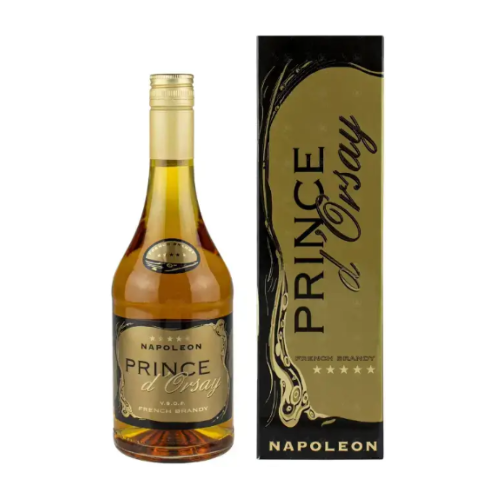 Brandy Prince D'Orsay French 36% 1000 ml kartonik