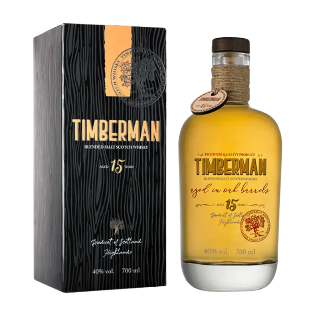 Whisky Timberman 15YO 40% 700 ml