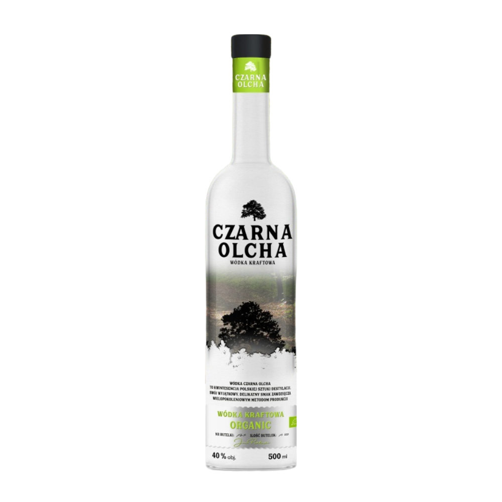Wódka Czarna Olcha Kraft Organic 40% 500 ml