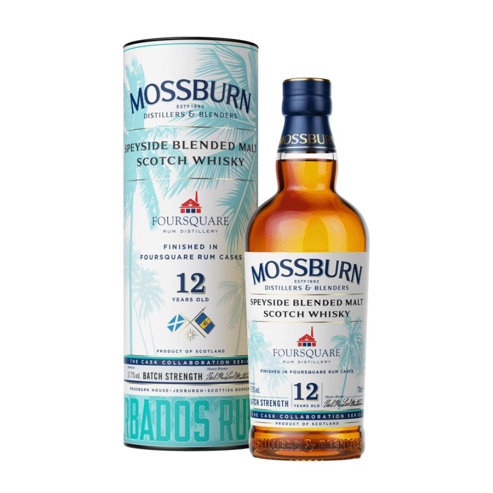Whisky Mossburn 12YO Foursquare Rum Finish 57,7% 700 ml