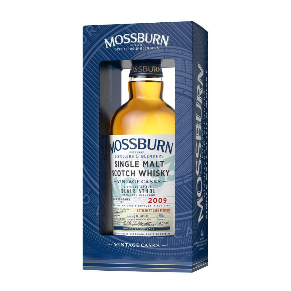 Whisky Mossburn 12YO No. 33 54,5% 700 ml