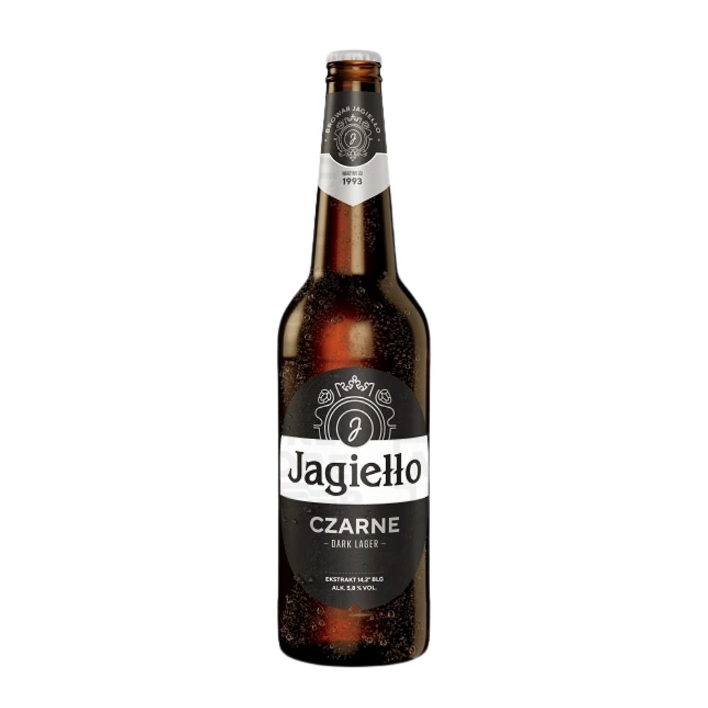 Piwo Jagiełło Czarne Dark Lager 5,8% 500 ml