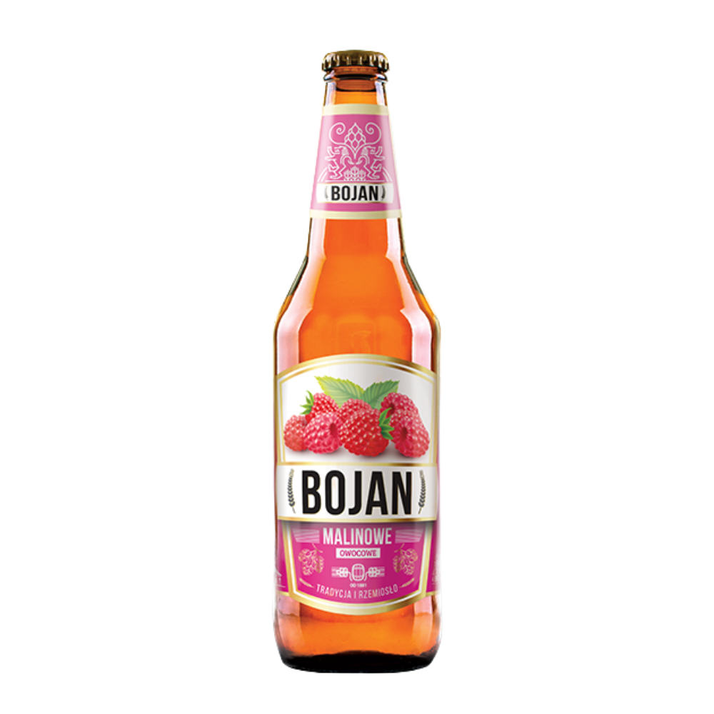 Piwo Bojan Malinowe 4,5% 500 ml