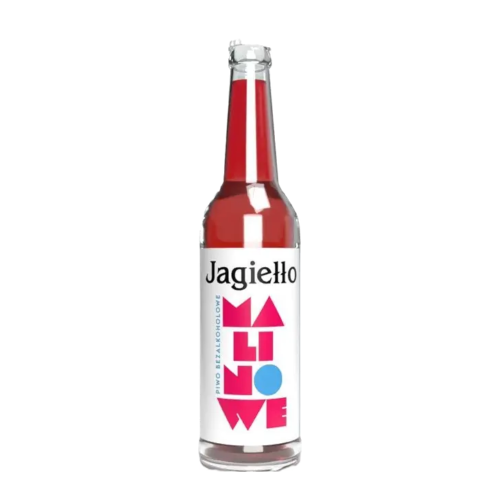 Piwo Jagiełło Malinowe 0% 330 ml