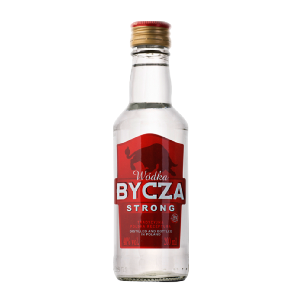 Wódka Bycza Strong 40% 200 ml