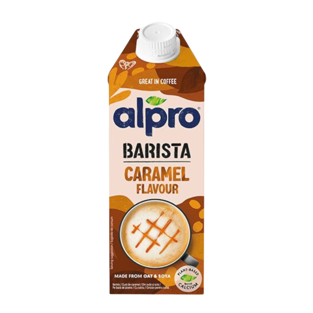 Napój Alpro Barista owsiano - sojowy Caramel Flavour 750 ml