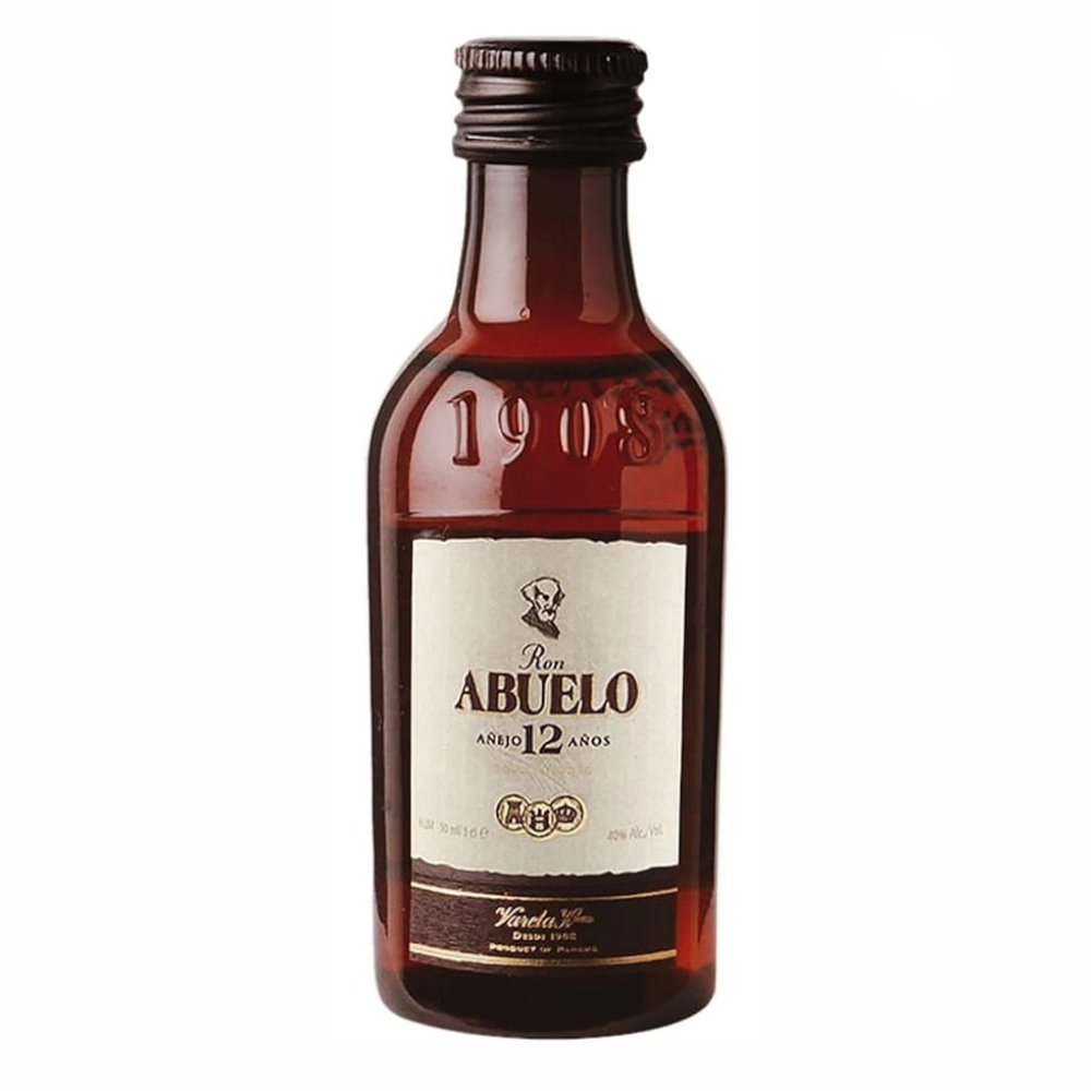 Rum Abuelo Anejo 12YO 40% 50 ml