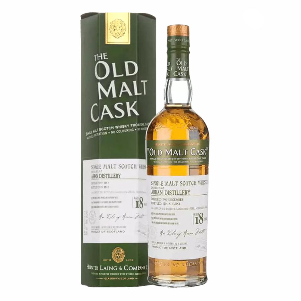 Whisky Old Malt Cask Arran 18YO 1995 50% 700 ml tuba