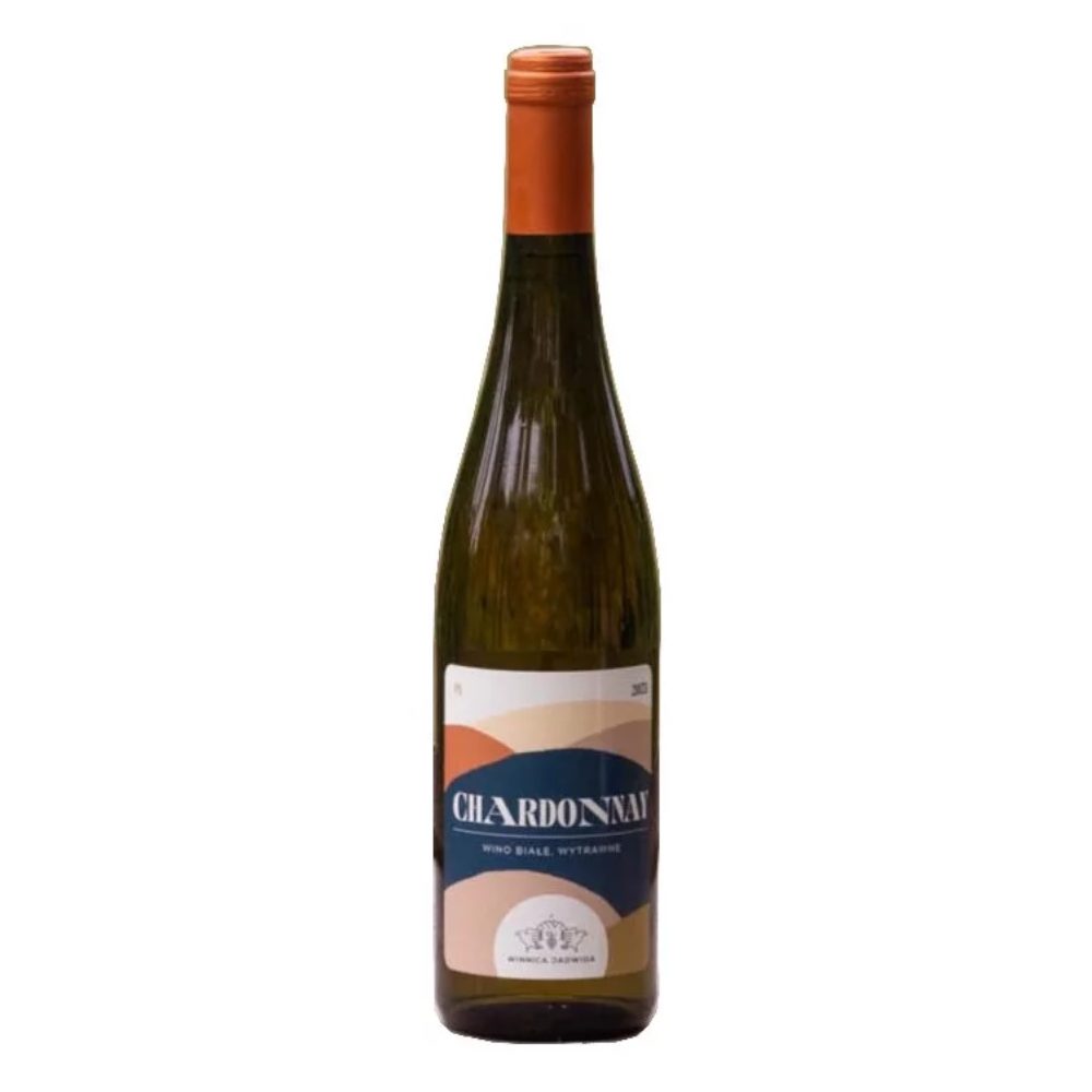 Wino Jadwiga Chardonnay 13% białe wytrawne 750 ml