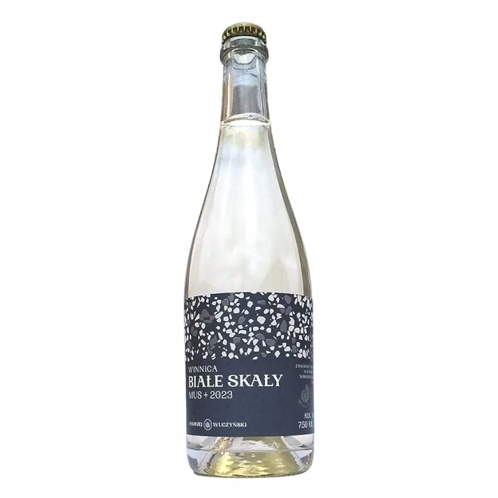Wino Winnica Białe Skały - MUS+ 11,5% białe wytrawne 750 ml