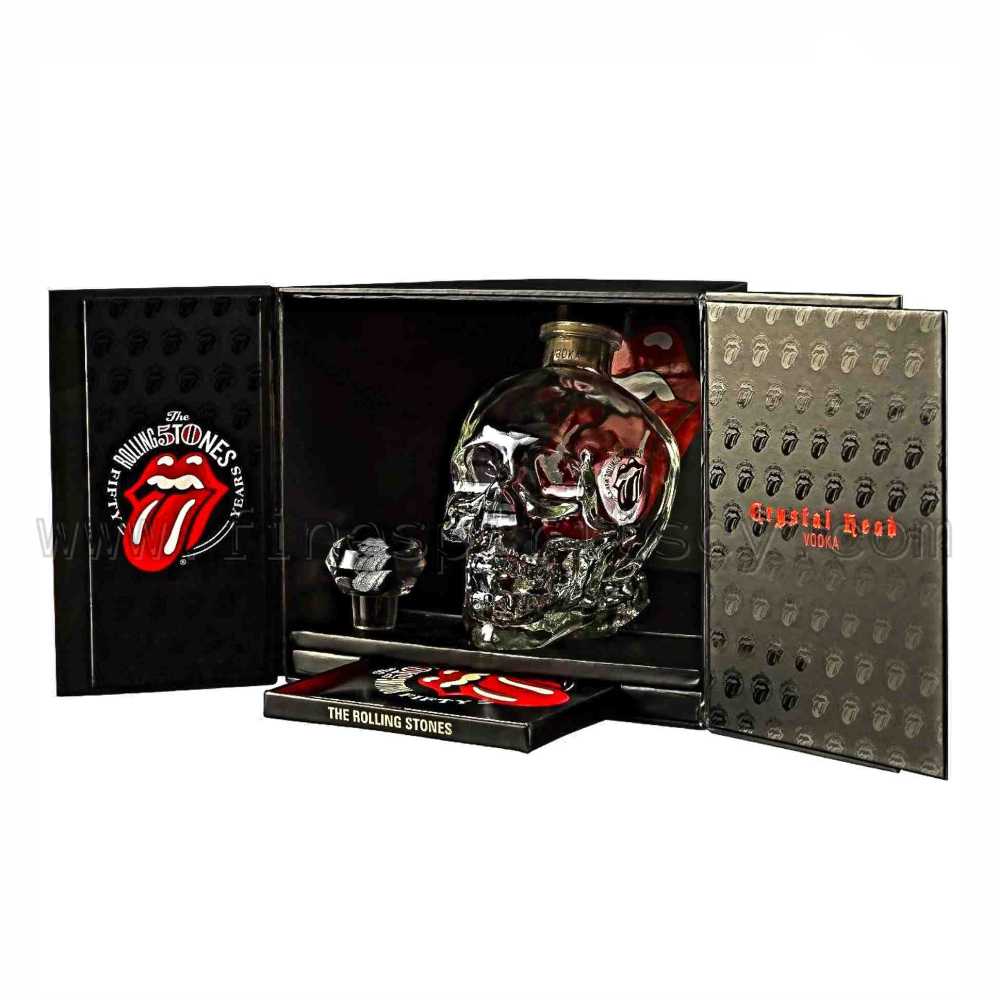 Wódka Crystal Head Rolling Stones 50th 40% 700 ml