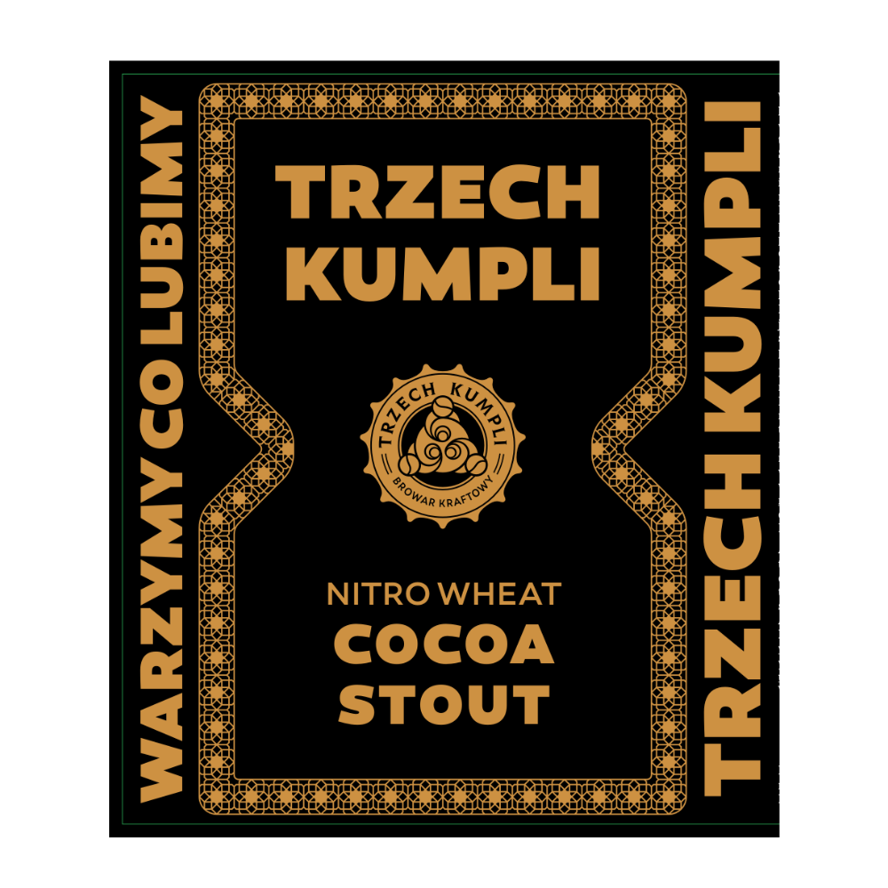 Piwo Trzech Kumpli Nitro Wheat Cocoa Stout 6,5% 30 l keg