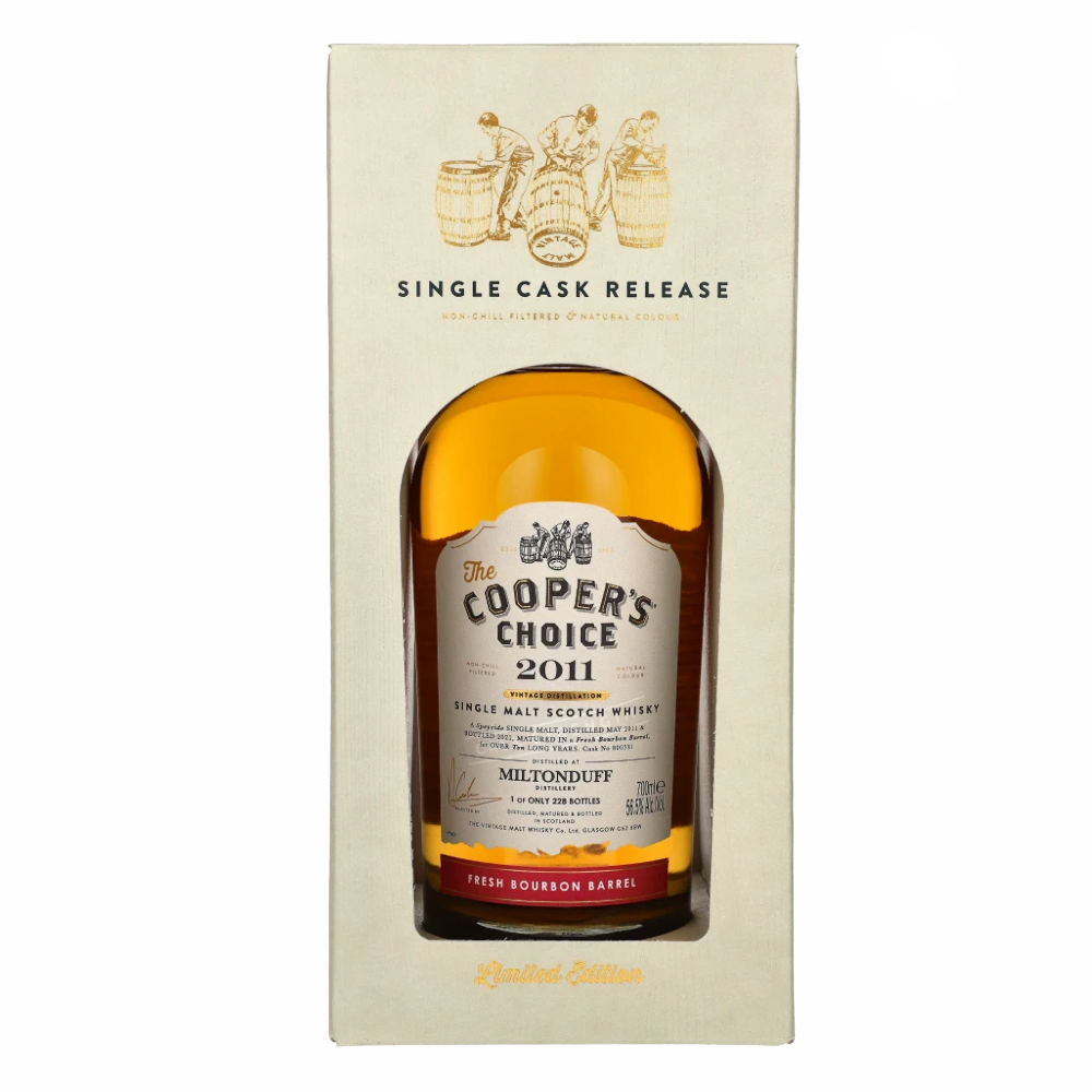 Whisky Cooper's Choice Miltonduff 10YO 56,5% 700 ml