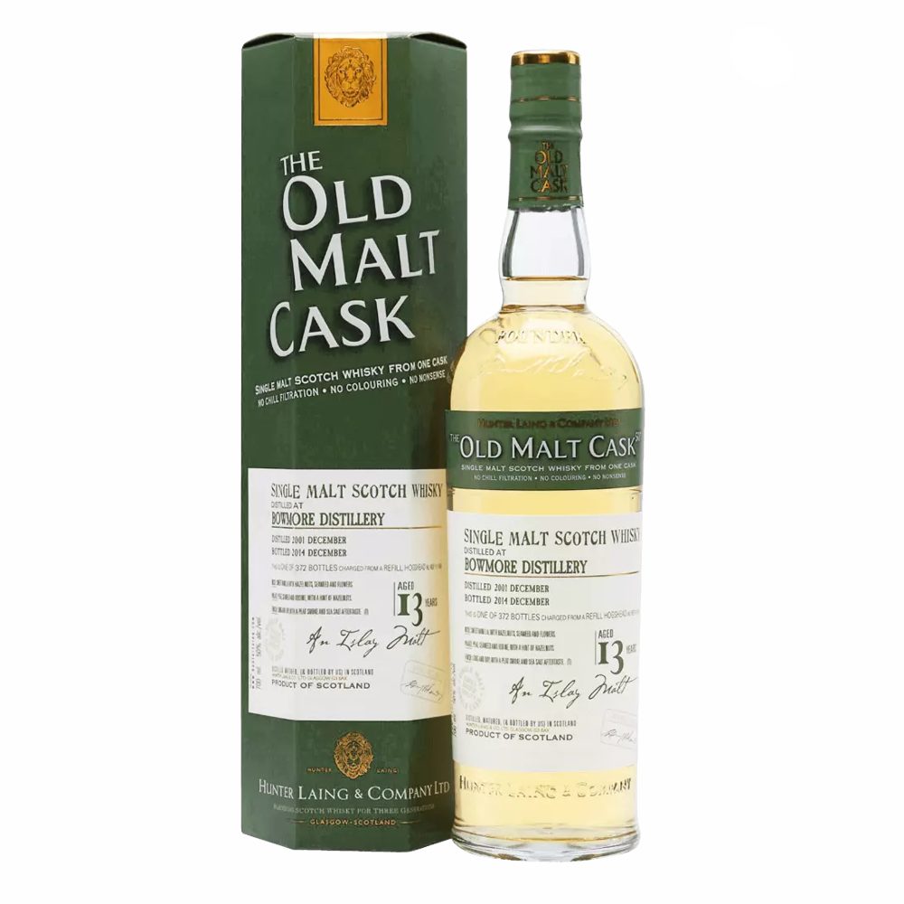 Whisky Old Malt Cask Bowmore 13YO 2001 50% 700 ml