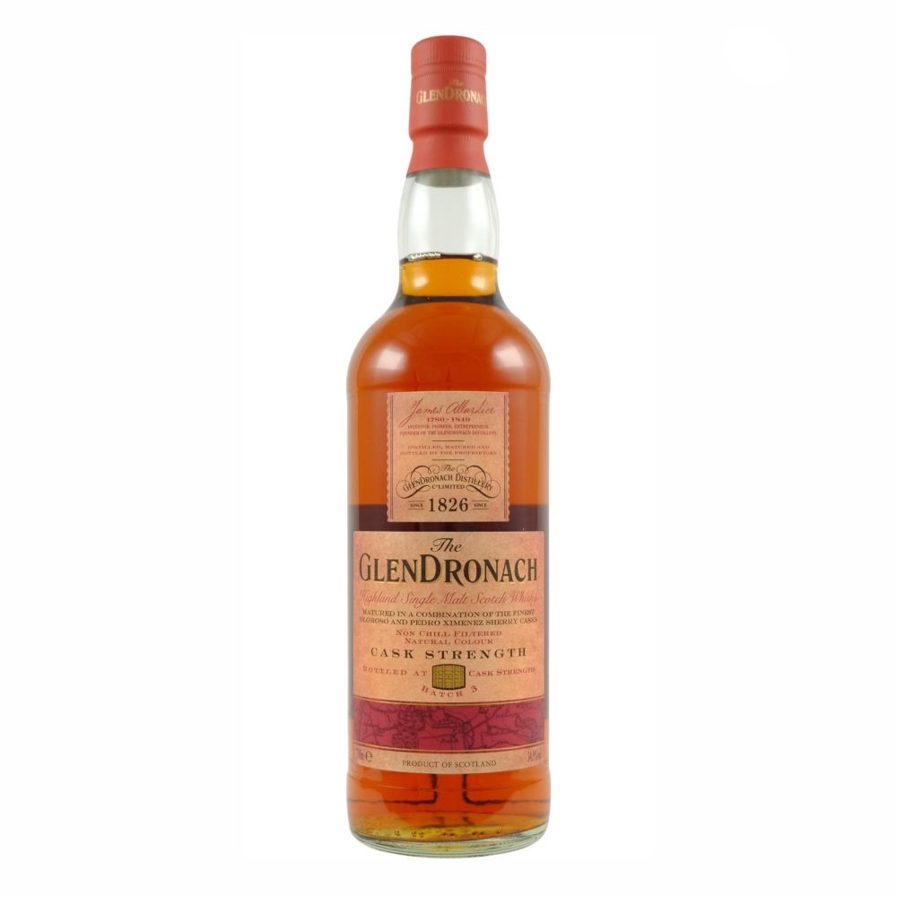 Whisky Glendronach Cask Strenght 54,9% 700 ml