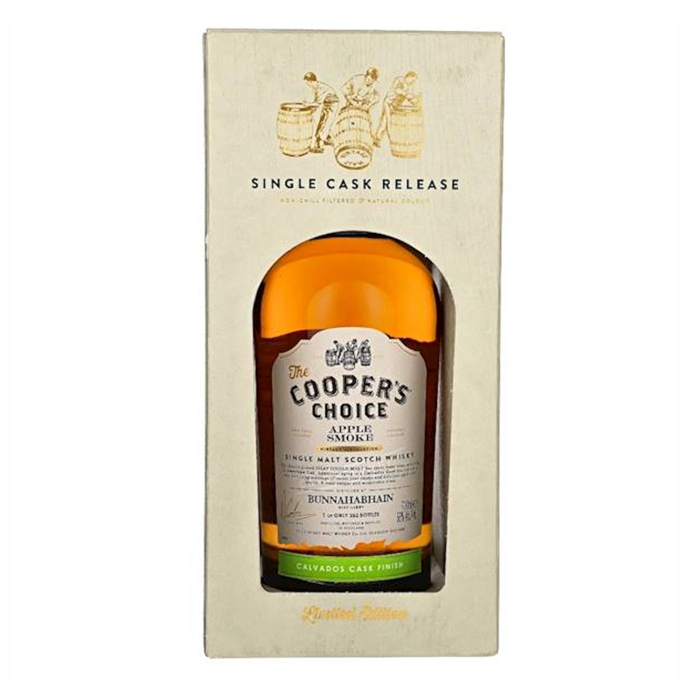 Whisky Cooper's Choice Apple Smoke Bunnahabhain Calvados Cask Finish 56% 700 ml