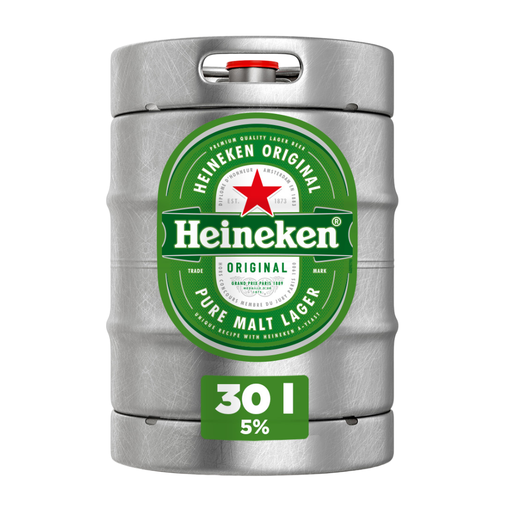 Piwo Heineken 5% 30 l Keg