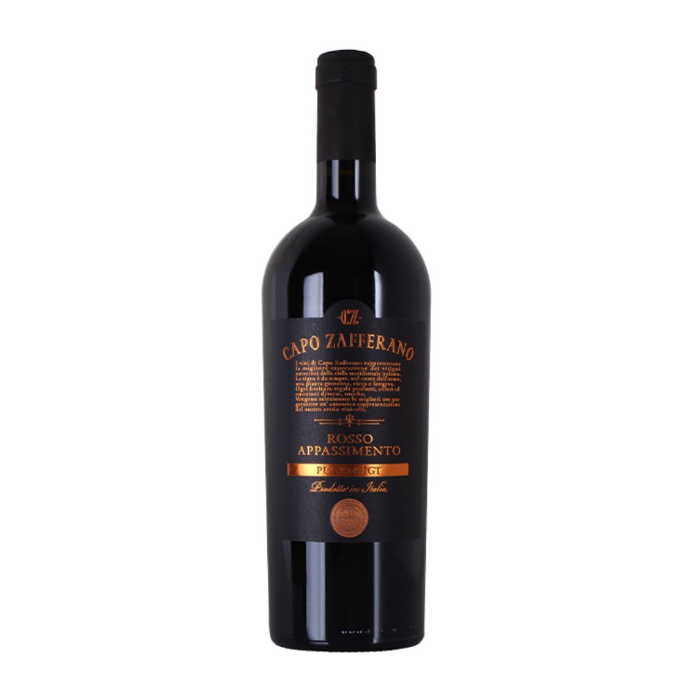 Wino Capo Zafferano Appassimento 14,5% czerwone półwytrawne 750 ml