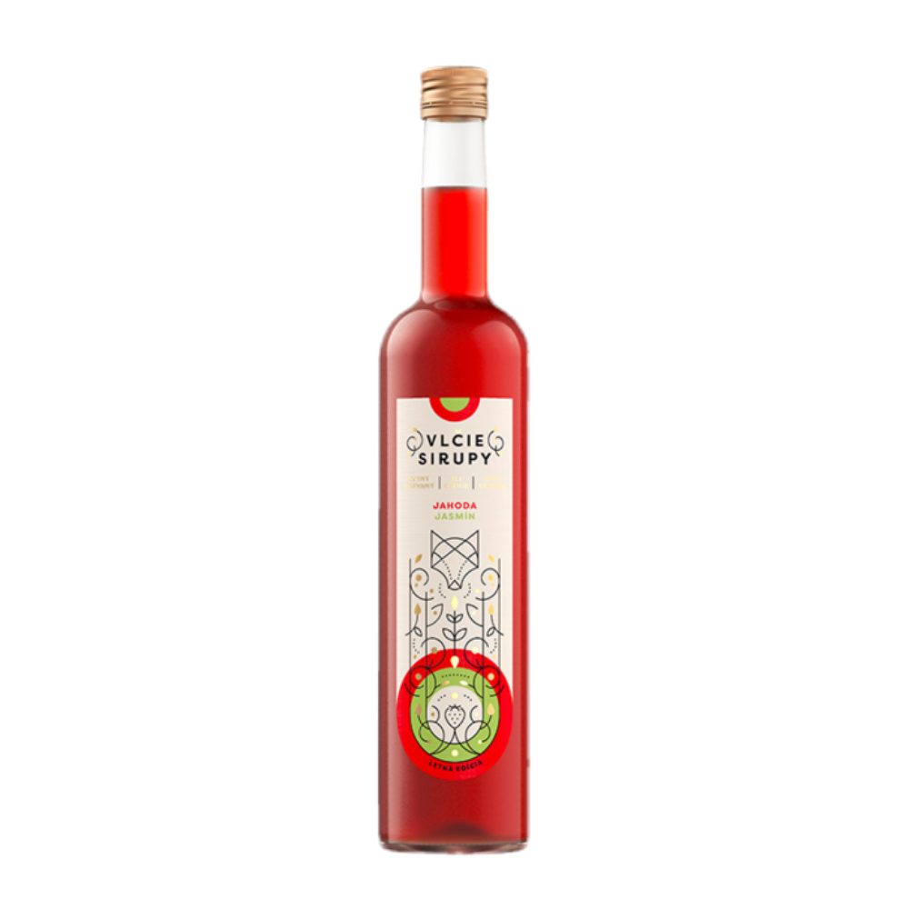 Syrop Vlcie Truskawka & Jaśmin 1000 ml