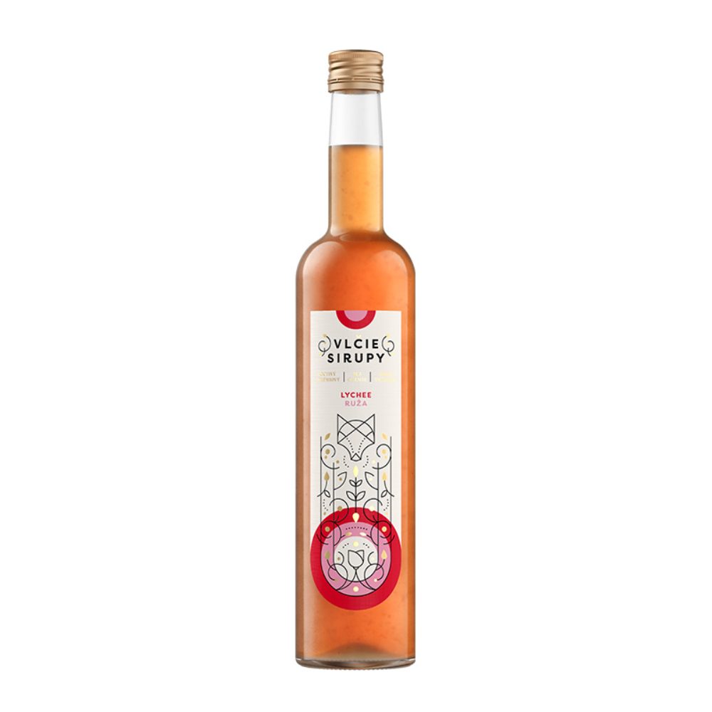 Syrop Vlcie Liczi & Róża 1000 ml