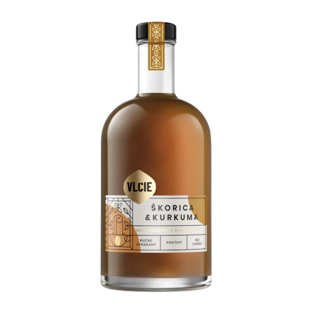 Syrop Vlcie Cynamon & Kurkuma 500 ml