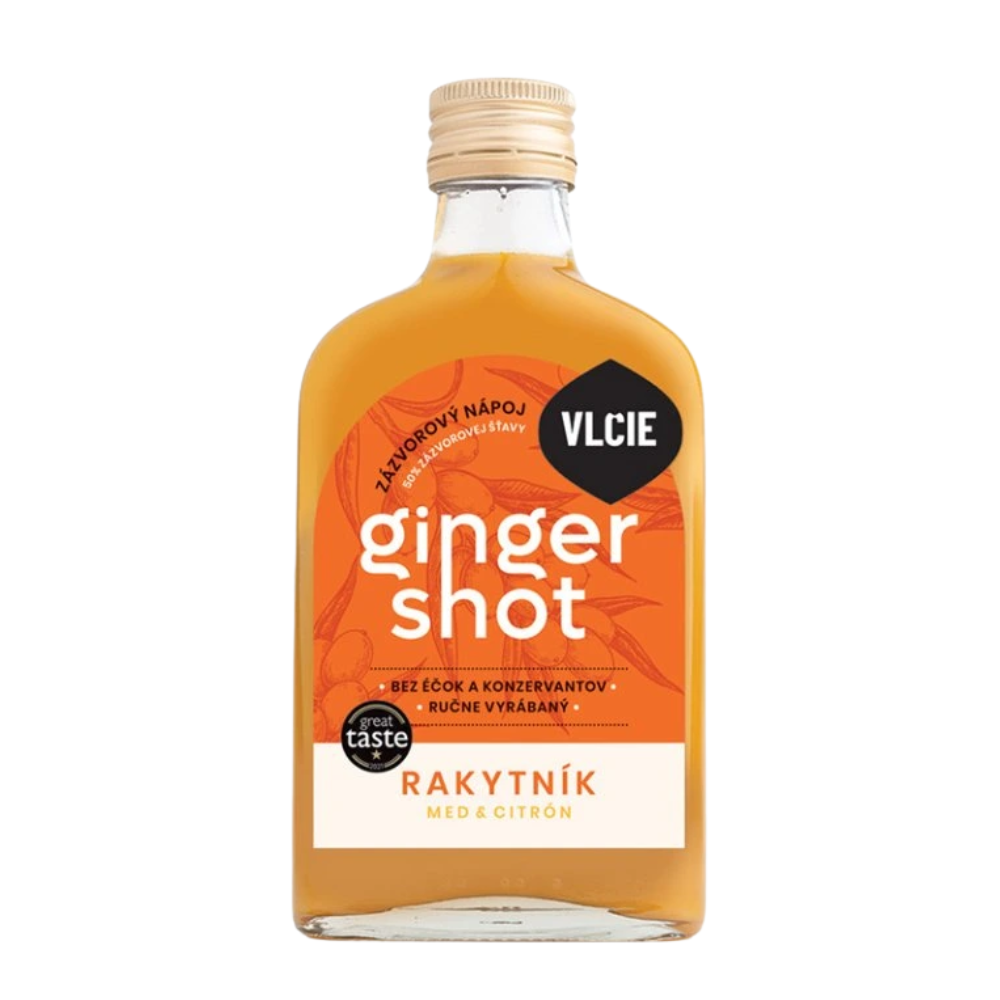 Vlcie Ginger SHOT Rokitnik 200 ml