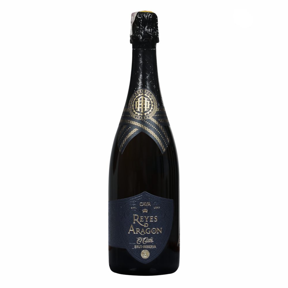 Wino musujące Reyes D'Aragón Reserva Brut El Casto 11,5% białe wytrawne 750 ml