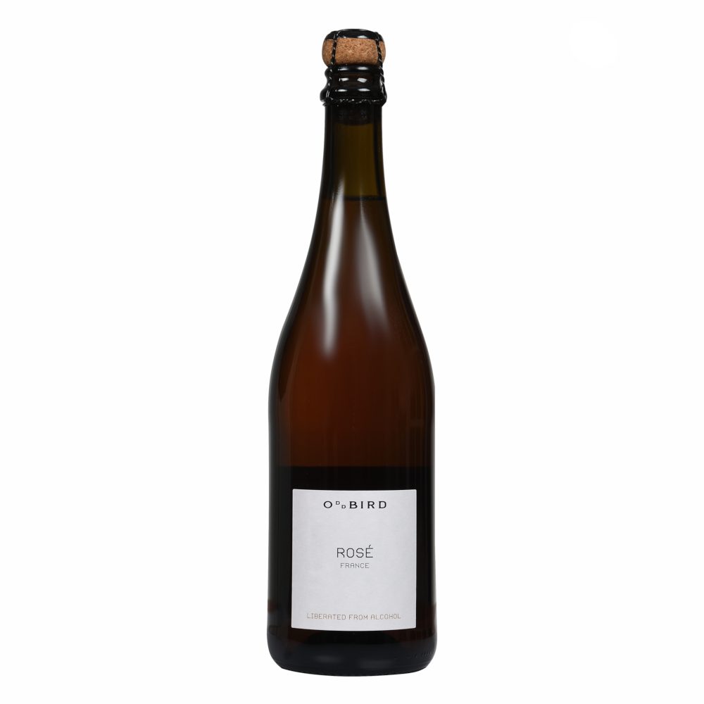 Wino Musujące ODDbird Sparkling Rose 0,5% różowe półwytrawne 750 ml