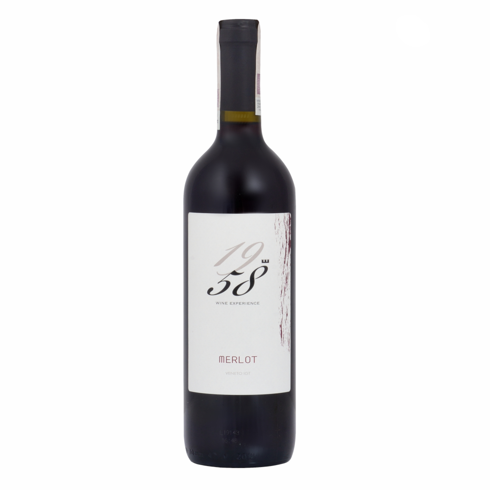 Wino Castelnuovo 1958 Merlot 12% czerwone półwytrawne 750 ml