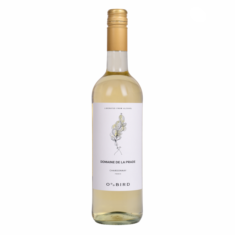 Wino ODDBIRD Domaine De La Prade Chardonnay 0,5% białe wytrawne 750 ml