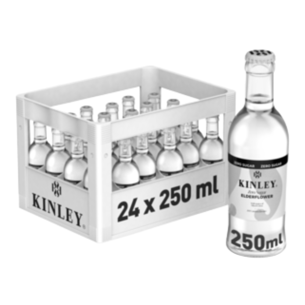 Napój Kinley Elderflower Zero 24 x 250 ml