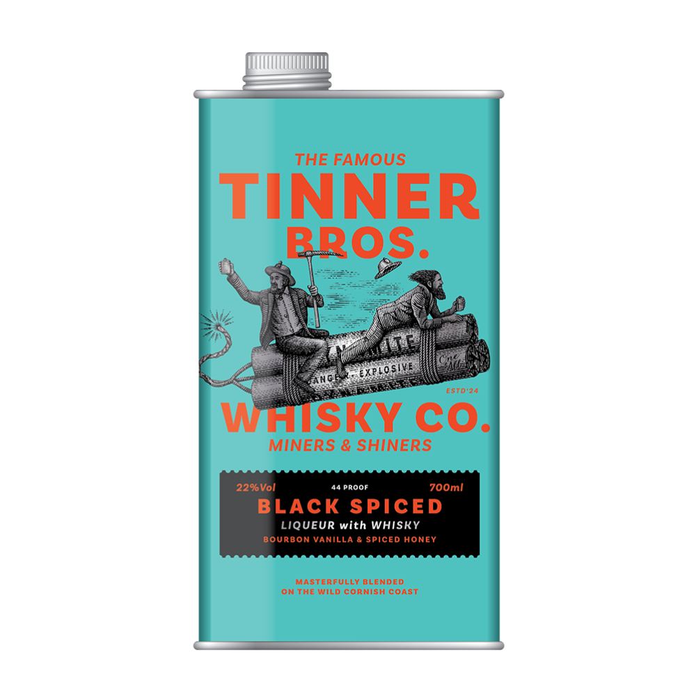Likier Tinner Bros Black Spiced 22% 700 ml