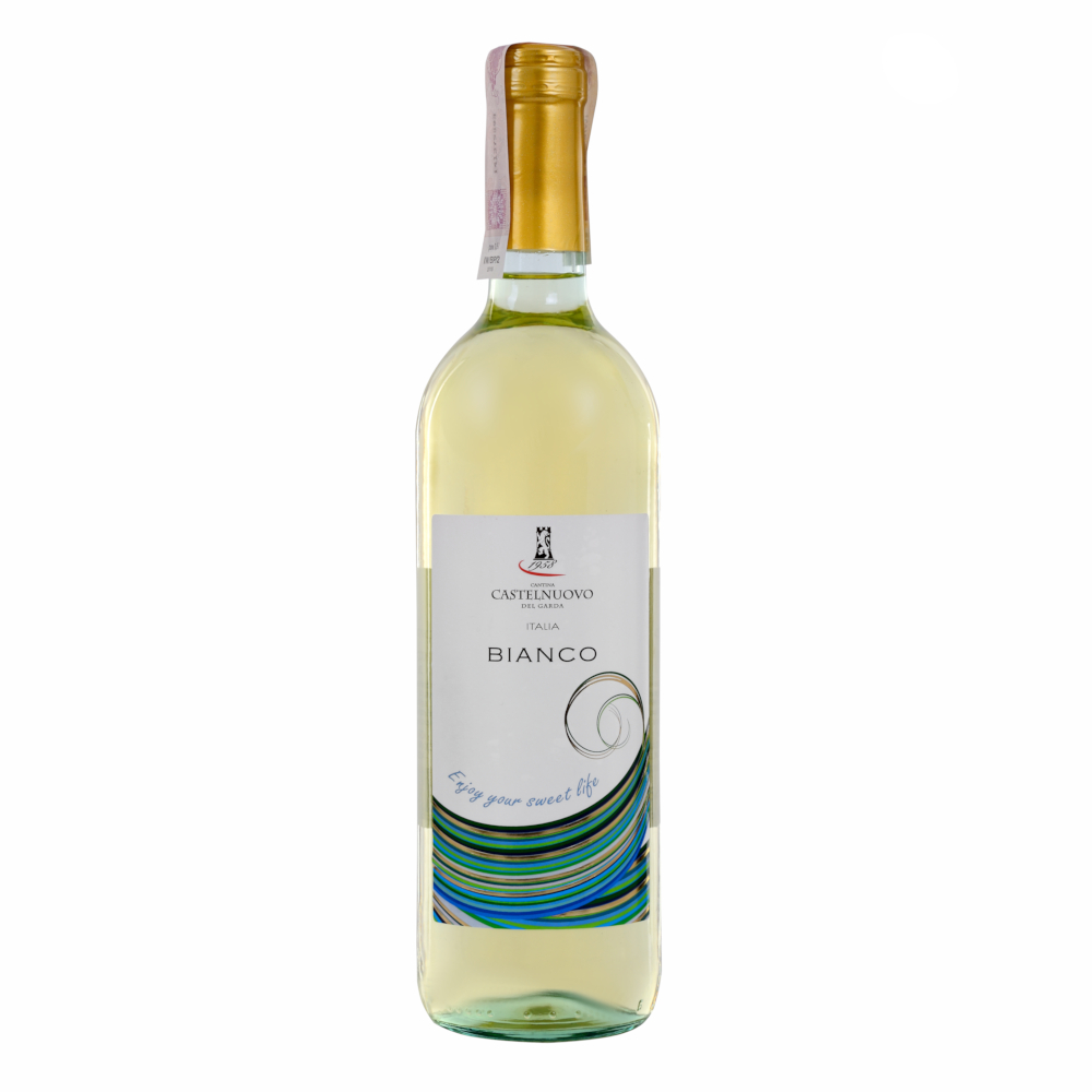 Wino Castelnuovo Bianco 11% białe półsłodkie 750 ml