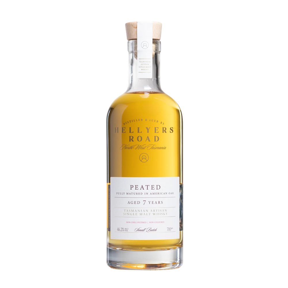 Whisky Hellyers Road Peated 7YO 46,2% 700 ml