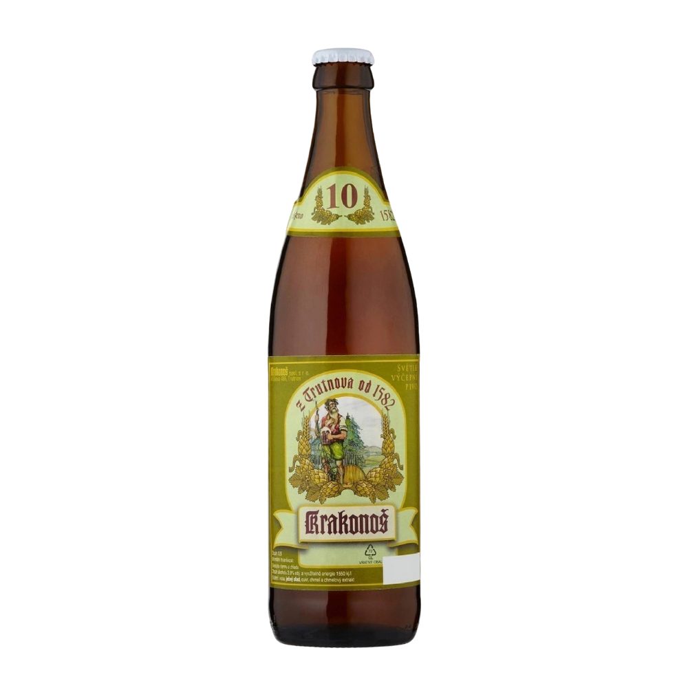 Piwo Krakonos 10 3,9% 500 ml